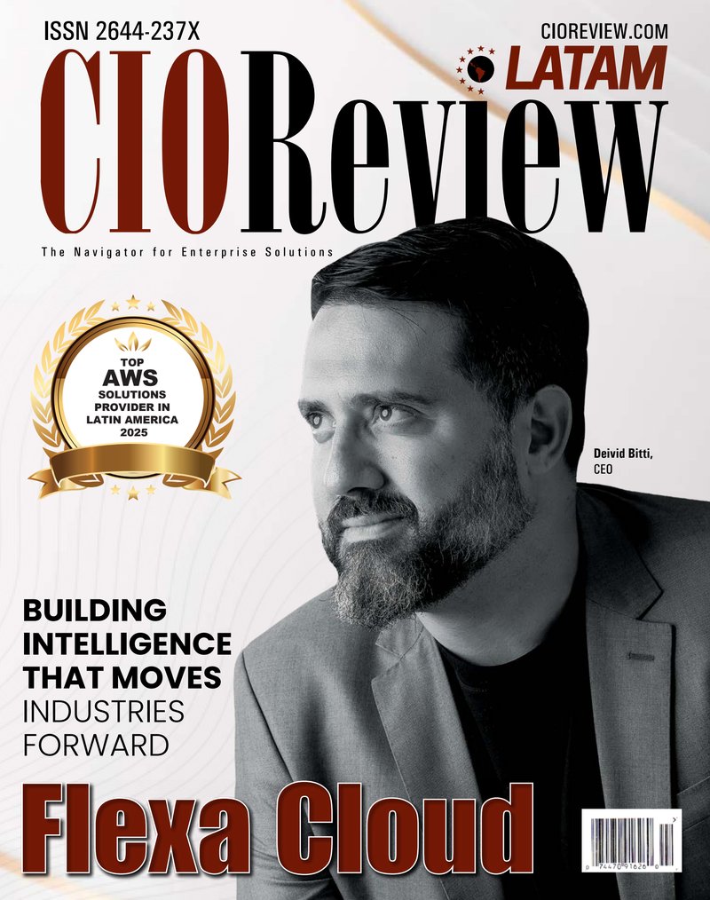 Capa CIO Review LATAM 2025 — Deivid Bitti CEO Flexa Cloud
